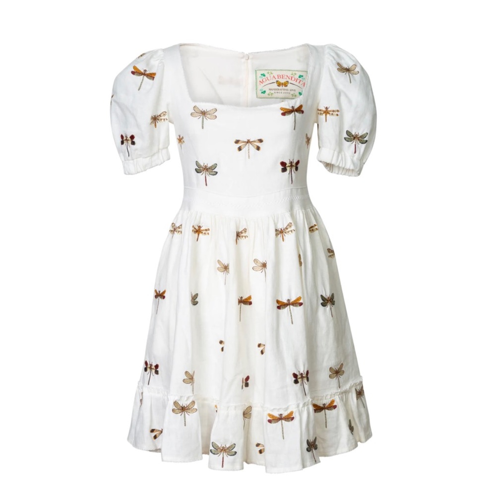 🔥 Rare Agua Bendita Dragonfly Pomelo Libelula Dress